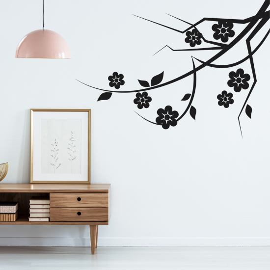 Sticker Mural - Branche florale