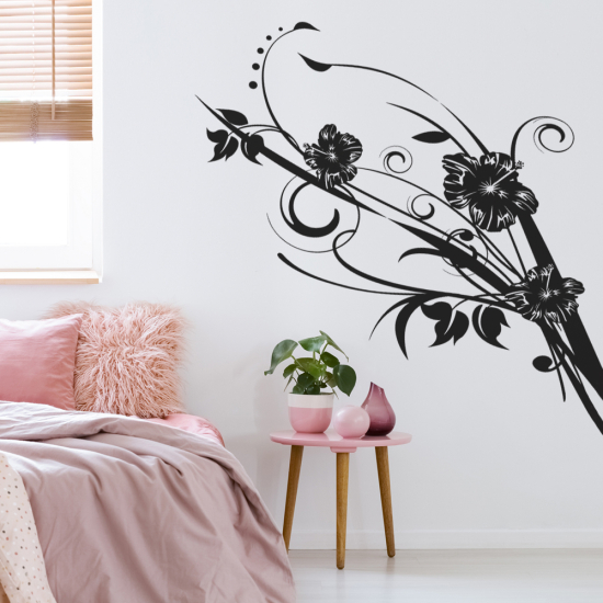 Sticker Mural - Branche florale