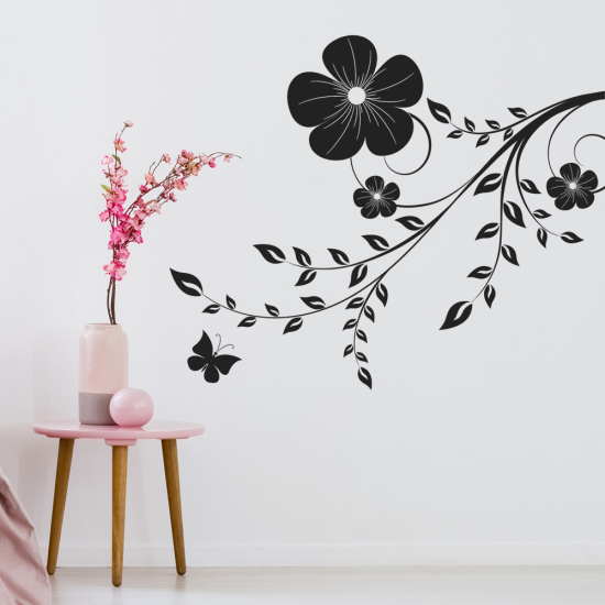 Sticker Mural - Branche florale