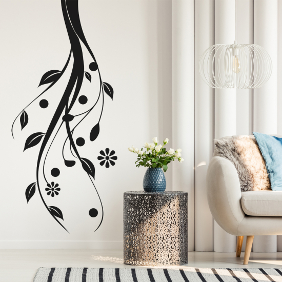 Sticker Mural - Branche florale