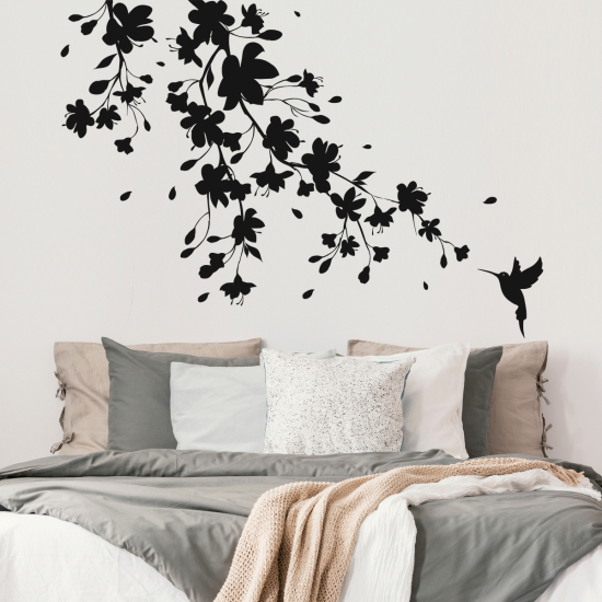 Sticker Mural - Branche florale