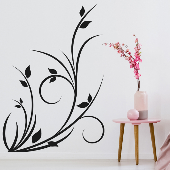 Sticker Mural - Branche florale