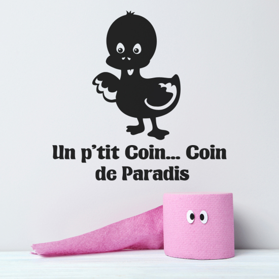 Sticker Mural -  Canard Un petit coin...