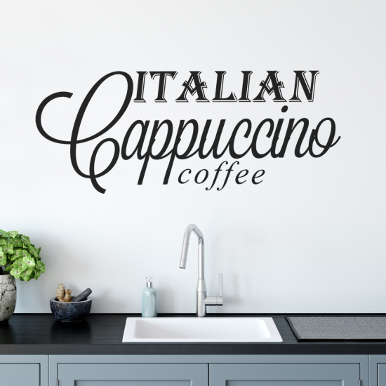 Sticker Mural - Cappuccino