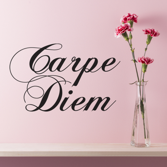 Sticker Mural - Carpe Diem