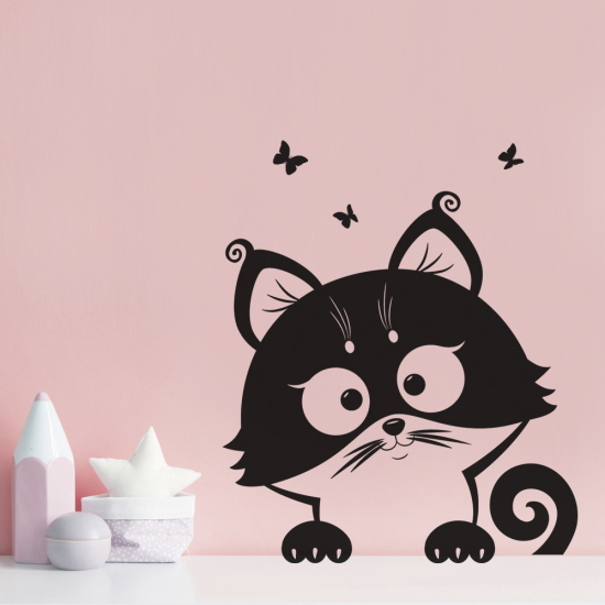 Sticker Mural - Chat