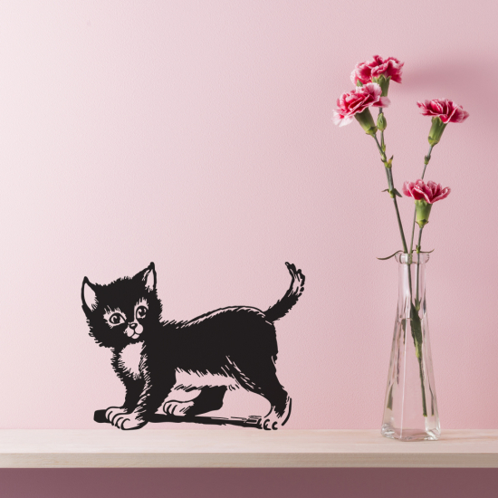 Sticker Mural - Chat