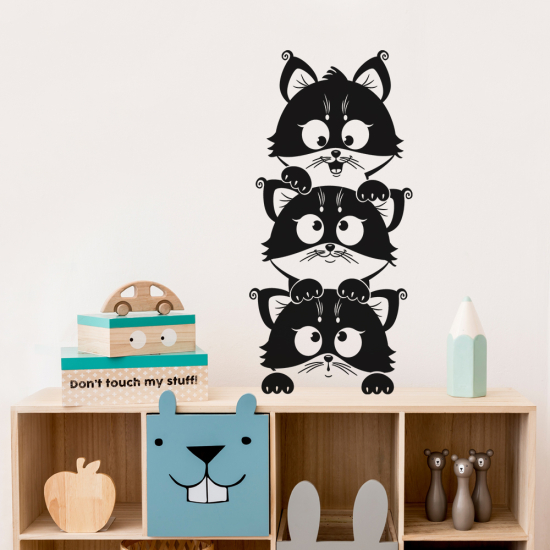 Sticker Mural - Chats