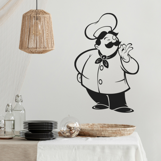 Sticker Mural - Chef Cuisine