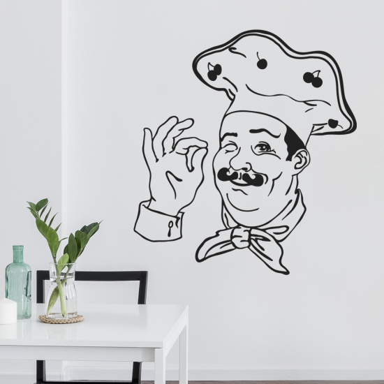 Sticker Mural - Chef Cuisine