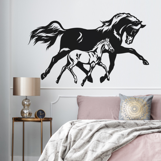 Sticker Mural - Chevaux