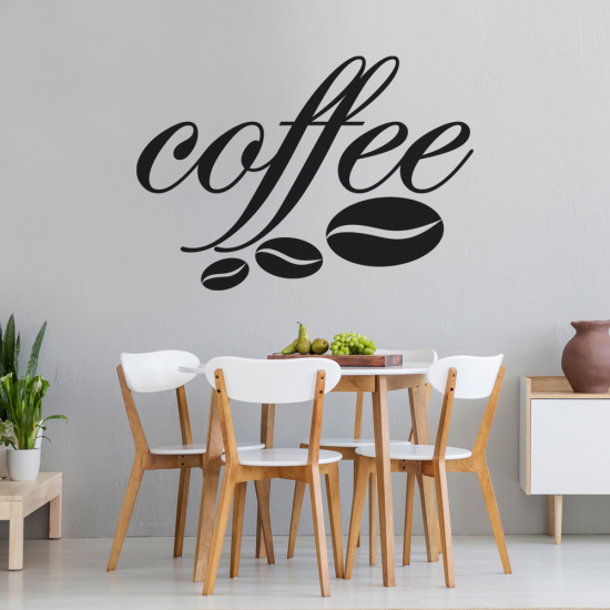 Sticker Mural - Coffee