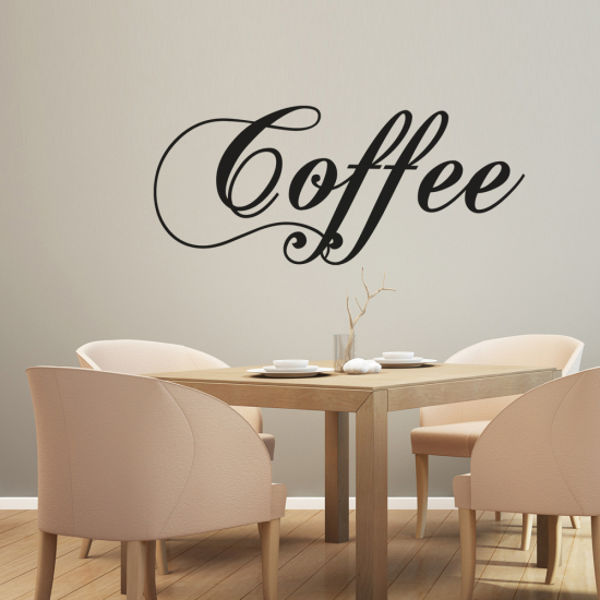 Sticker Mural - Coffee