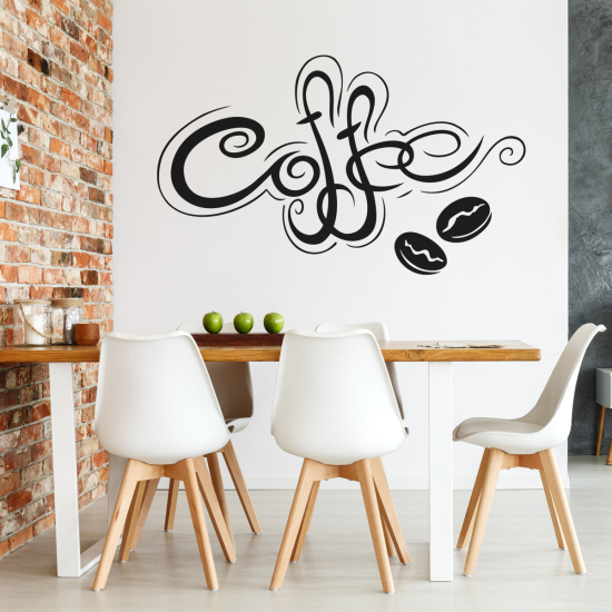 Sticker Mural - Coffee