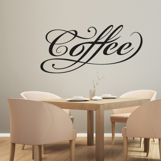 Sticker Mural - Coffee