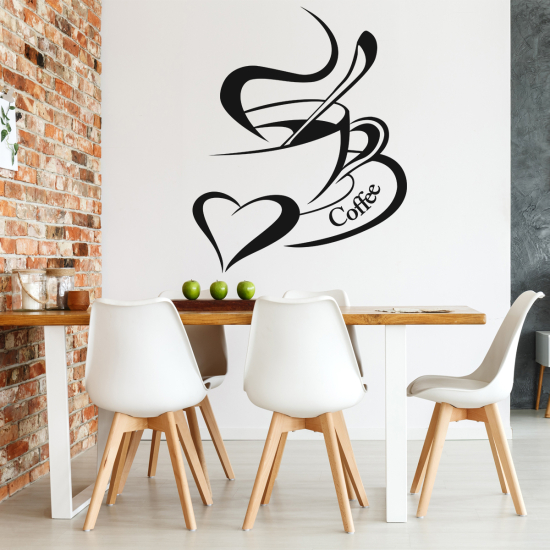 Sticker Mural - Coffee