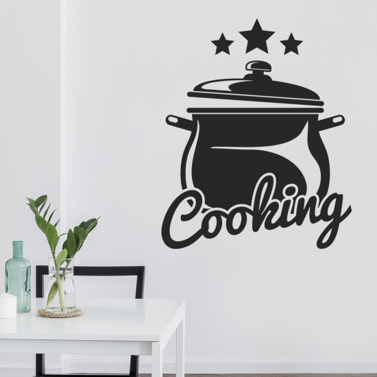 Sticker Mural - Cooking