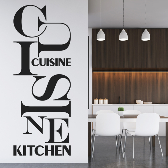 Sticker Mural - Cuisine