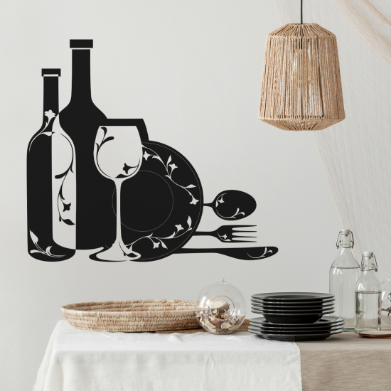 Sticker Mural - Cuisine