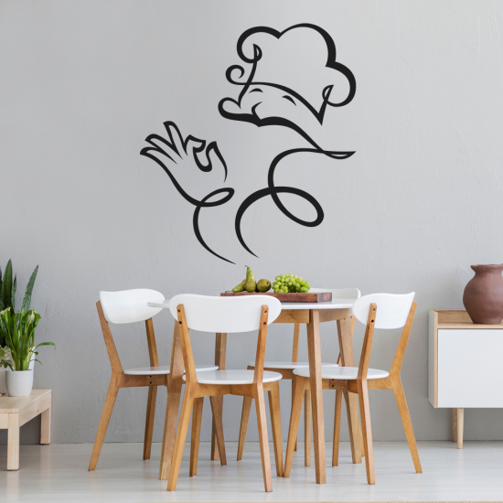 Sticker Mural - Cuisine