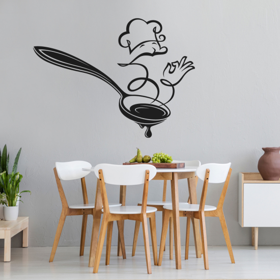 Sticker Mural - Cuisine