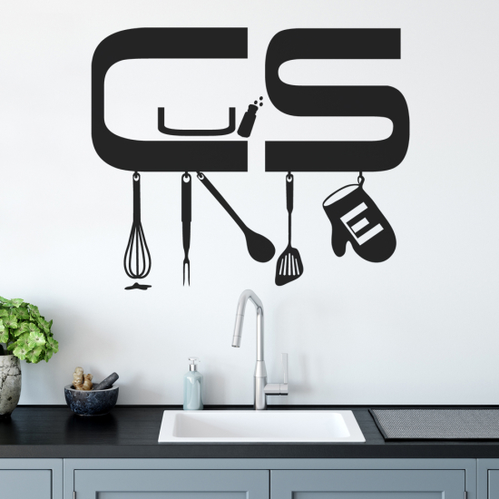 Sticker Mural - Cuisine