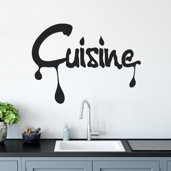 Sticker Mural - Cuisine