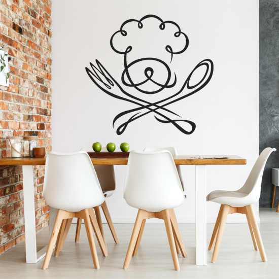 Sticker Mural - Cuisine