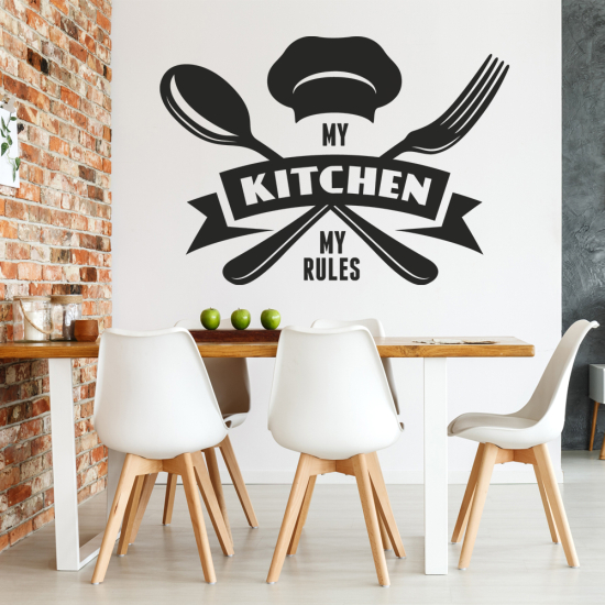 Sticker Mural - Cuisine