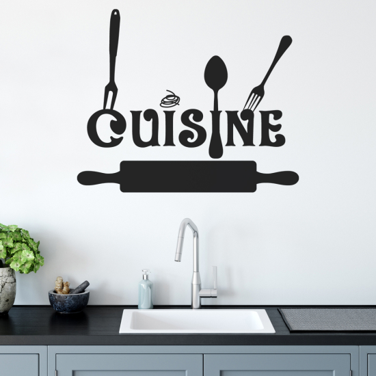 Sticker Mural - Cuisine