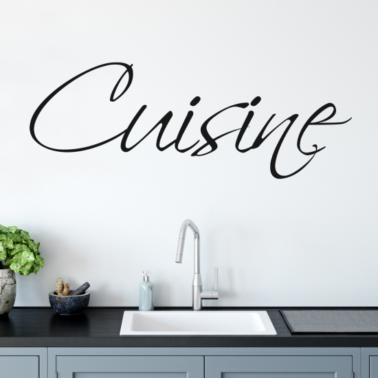 Sticker Mural - Cuisine