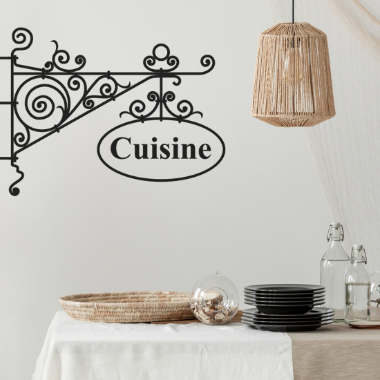 Sticker Mural - Cuisine