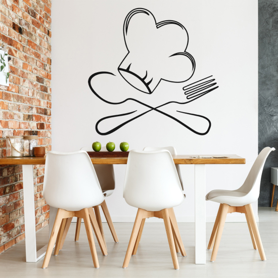 Sticker Mural - Cuisine