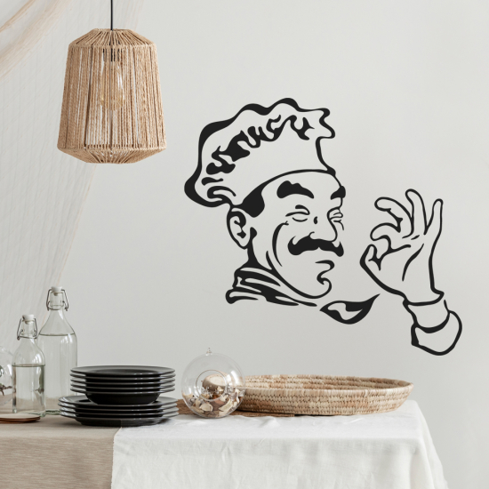 Sticker Mural - Cuisine Chef