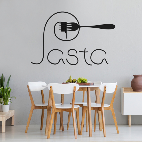 Sticker Mural - Cuisine Pasta