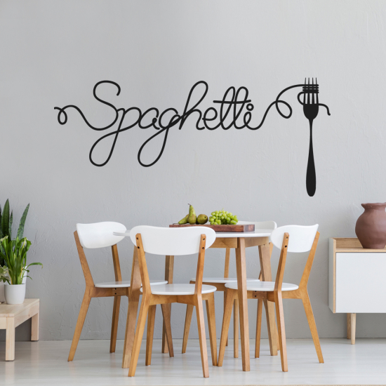 Sticker Mural - Cuisine Pasta