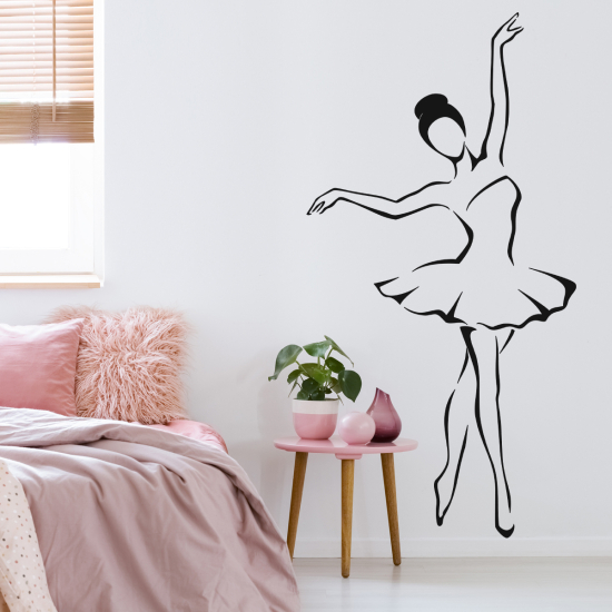 Sticker Mural - Danseuse