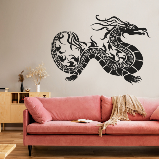 Sticker Mural - Dragon