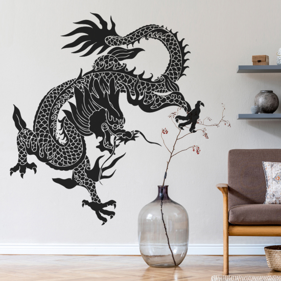 Sticker Mural - Dragon