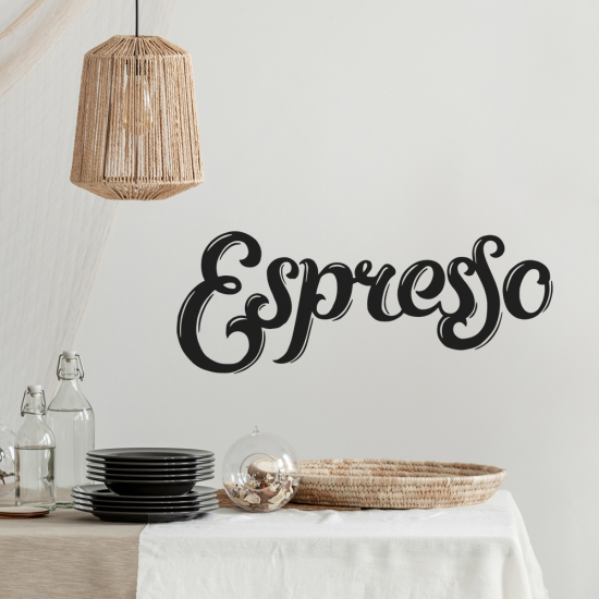 Sticker Mural - Espresso