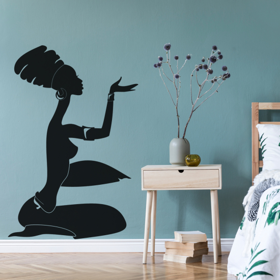 Sticker Mural - Femme africaine