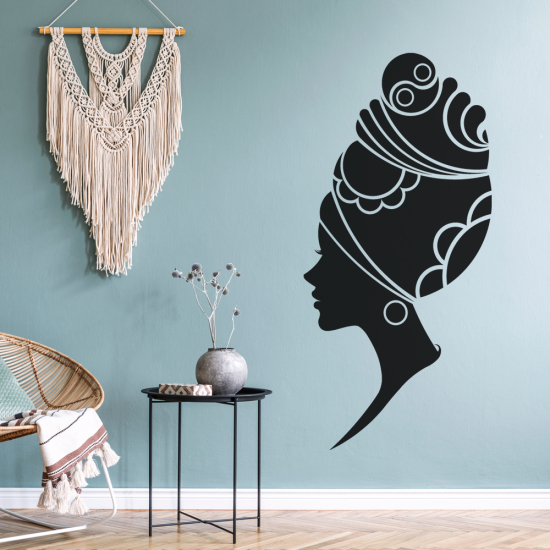 Sticker Mural - Femme africaine