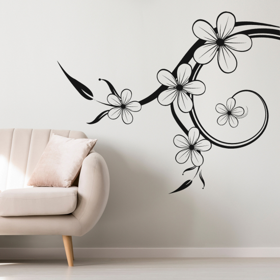 Sticker Mural - Fleurs