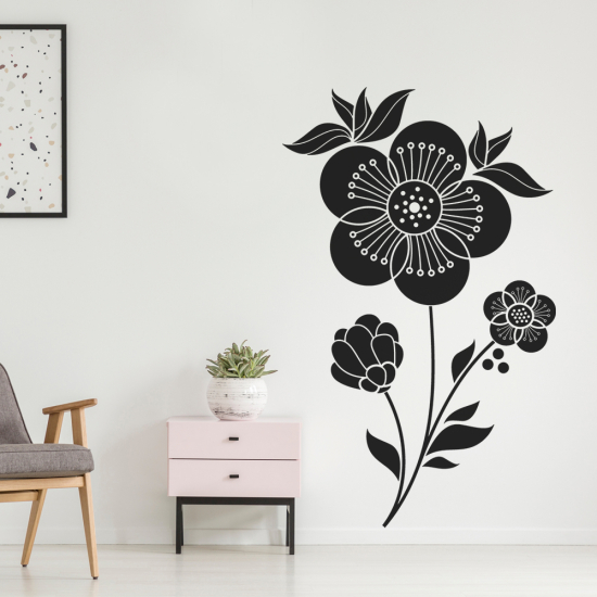 Sticker Mural - Fleurs