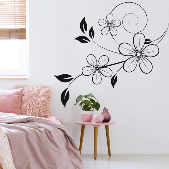 Sticker Mural - Fleurs