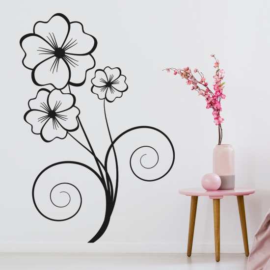 Sticker Mural - Fleurs