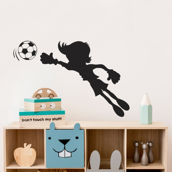 Sticker Mural - Footballeur