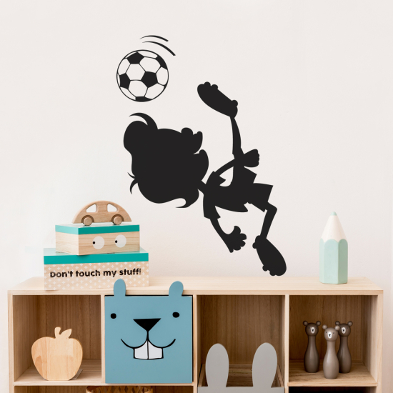 Sticker Mural - Footballeur