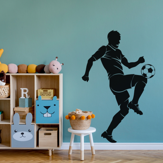 Sticker Mural - Footballeur