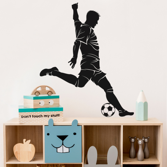 Sticker Mural - Footballeur